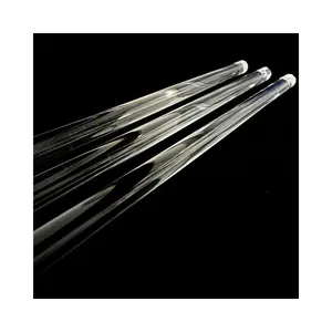 Wholesale High Purity Optical Fiber Fused Clear quartz stick Glass rod Quartz Rod