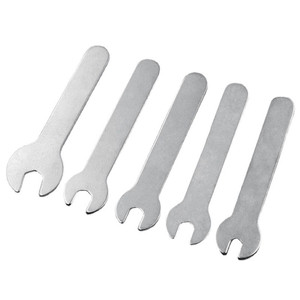 Clé à molette <span class=keywords><strong>double</strong></span> à extrémités ouvertes jetable et économique en acier plat perforé, tailles 5.5, 6, 7, 8, 10, 12, 13, 14, 15, 17, 21, 24 mm - Product Image 6