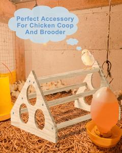 Support de perchoir de poulet perchoir de formation en <span class=keywords><strong>bois</strong></span> pour bébés poussins et poules <span class=keywords><strong>poulailler</strong></span> couveuse produit pour animaux de compagnie - Product Image 6