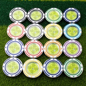 เครื่องมือวัดระดับลูกกอล์ฟแบบสองด้าน พลาสติกคุณภาพสูง พร้อมฟองอากาศช่วยอ่านค่าความแม่นยำสูง - Product Image 5