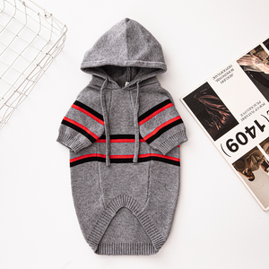 سترة الكلب بتصميم علامة تجارية فاخرة مع هوديس ملابس دافئة للحيوانات الأليفة لفصلي الخريف والشتاء من شناوزر ، معاطف الكلاب الأنيقة المخصصة - Product Image 3