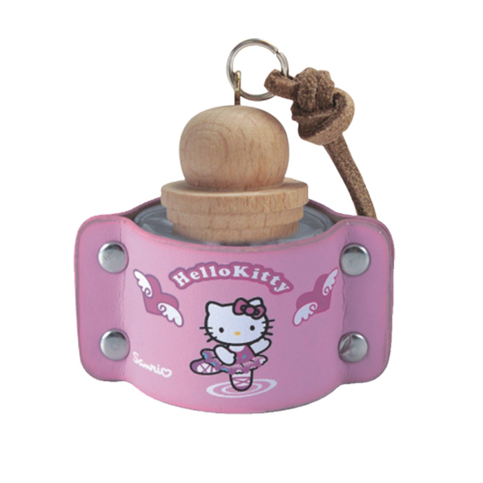 Ikeda FL924 Hanging Car Perfume Bottle - Ceramic Wood Air Freshener Details