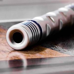 YAQI-cuchillas de doble filo para hombre, maquinilla de afeitar de seguridad de latón cromado con logotipo personalizado - Product Image 3