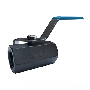 Ôn Châu nhà máy thép carbon A105 giả mạo thép cơ thể 2000psi 1 "NPT Hướng dẫn hoạt động 1PC Hexagon <span class=keywords><strong>Ball</strong></span> <span class=keywords><strong>valve</strong></span> với vít kết thúc - Product Image 2