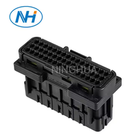 Adaptateur 48 broches 0,6 mm mâle/femelle, connecteur étanche IP68 pour unité de commande électronique (ECU) automobile, faisceau de câbles 6189-7106