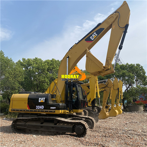 Excavadora hidráulica de 24 toneladas CAT 324D usada: motor ACERT y oscilación trasera cero para construcción urbana - Product Image 1