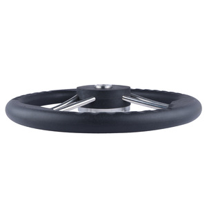 Boat Steering <b>Wheel</b> 13 Inch Stainless Steel Foam Grip Marine Hardware For <b>Replacement</b> Repair - Product Image 3
