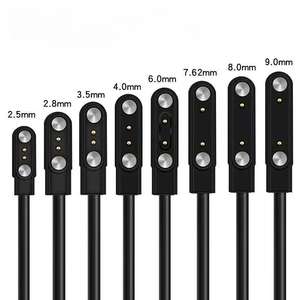 All'ingrosso della fabbrica USB <span class=keywords><strong>2</strong></span>.0 magnetico Pogo Pin caricabatterie <span class=keywords><strong>2</strong></span> Pin 4 Pin cavo di ricarica per Smart Watch - Product Image 3