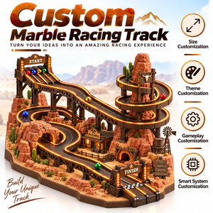 Jeu d'arcade professionnel personnalisé de type flipper en métal à LED avec équipement de course étanche et piste de course scénique en marbre - Product Image 1