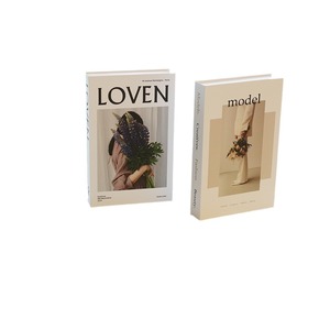 Nórdico moderno minimalista hogar Art <span class=keywords><strong>Deco</strong></span> lujo estantería ornamento con luz libro tiro Prop - Product Image 5