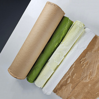 Matériau d'emballage en papier nid d'abeille écologique pour une expédition de protection par coussin léger et solide pour le commerce électronique et les cadeaux