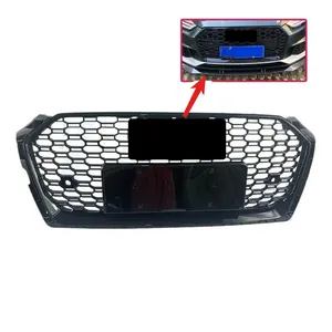 For <b>A5</b> S5 B9 2017-2019 Upgrade RS5 Style Car Front Bumper Grille Racing Upper Honeycomb Mesh Accessories - Product Image 3