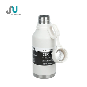 Thermos en acier inoxydable à double paroi de 1,2 L, robuste et essentiel, étanche, avec poignée de transport facile, base anti-chute, sans BPA - Product Image 2