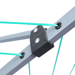 Séchoir rotatif en acier peint de 50m à 4 bras Séchoir à vêtements rétractable en forme de <span class=keywords><strong>parapluie</strong></span> - Product Image 4