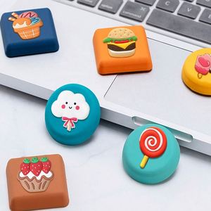 Butée de porte en silicone mignonne motif dessin animé (Sucette, Ballon, Souris, Lapin) – Protection murale autocollante pour la sécurité domestique - Product Image 2