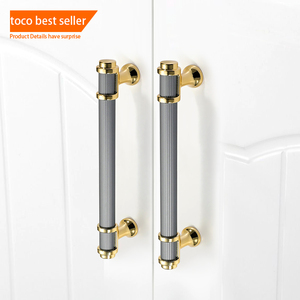 Prix raisonnable aluminium armoires de cuisine porte tire poignées matériel meubles armoire commode tiroir boutons - Product Image 6