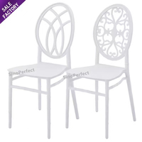 Fabricant de Mobilier de Mariage et d'Hôtel, Chaises Chiavari Blanches en Plastique pour Adultes, Vente en Gros pour Événements et Fêtes