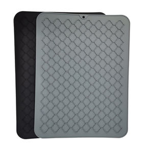 Tapis de séchage de vaisselle en caoutchouc pour cuisine, tapis en silicone résistant à la chaleur, tapis de séchage en silicone, tapis en silicone pour comptoir de cuisine, vente chaude - Product Image 5
