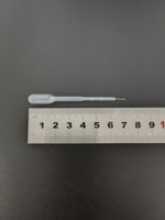 Pipettes Pasteur transparentes en PE de 5 µl, 10 µl, 15 µl, 20 µl, 40 µl, micro-pipettes de transfert pour utilisation en laboratoire