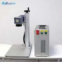 Machine de marquage et de gravure laser fibre JPT M7 20W 30W 50W 60W 100W 2.5D 3D pour tester les échantillons gratuits sur tasses métalliques