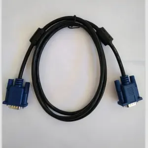 Slim cable SVGA HDB15M TO 15M W/Ferrites nickel plated