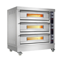 Four à pâtisserie professionnel multifonctionnel In-Smart, électrique, à gaz, en acier inoxydable, pour aliments, gâteaux, pain