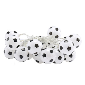 Guirnalda <span class=keywords><strong>de</strong></span> Luces LED con Forma <span class=keywords><strong>de</strong></span> Balón <span class=keywords><strong>de</strong></span> Fútbol, 8 Modos, Alimentación por Batería/USB, Luces Decorativas para la Copa <span class=keywords><strong>Mundial</strong></span> <span class=keywords><strong>de</strong></span> Fútbol 2026, Decoración para Fiestas Deportivas - Product Image 6