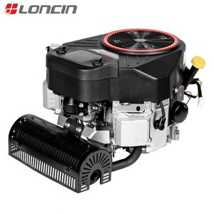 Moteur LONCIN LC2P77F pour tracteur, à combustion interne, essence, bicylindre en V, 22 CV, arbre vertical, roulement électrique - Product Image 2