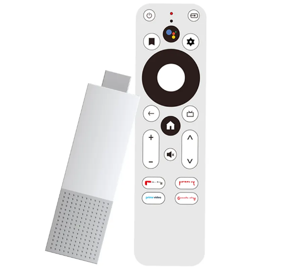Uuvision OTT TV Stick Google Certified Android 11 2GB 8GB Dual Band WIFI 2.4G&5G 4K Google Certified Streaming TV Stick