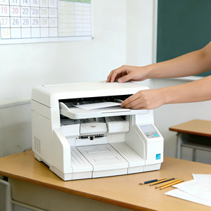 Escáner de Alta Velocidad S5055C A3 CCD con Resolución de 600x600dpi para Escaneo de <span class=keywords><strong>Documentos</strong></span> en Lotes - Product Image 3