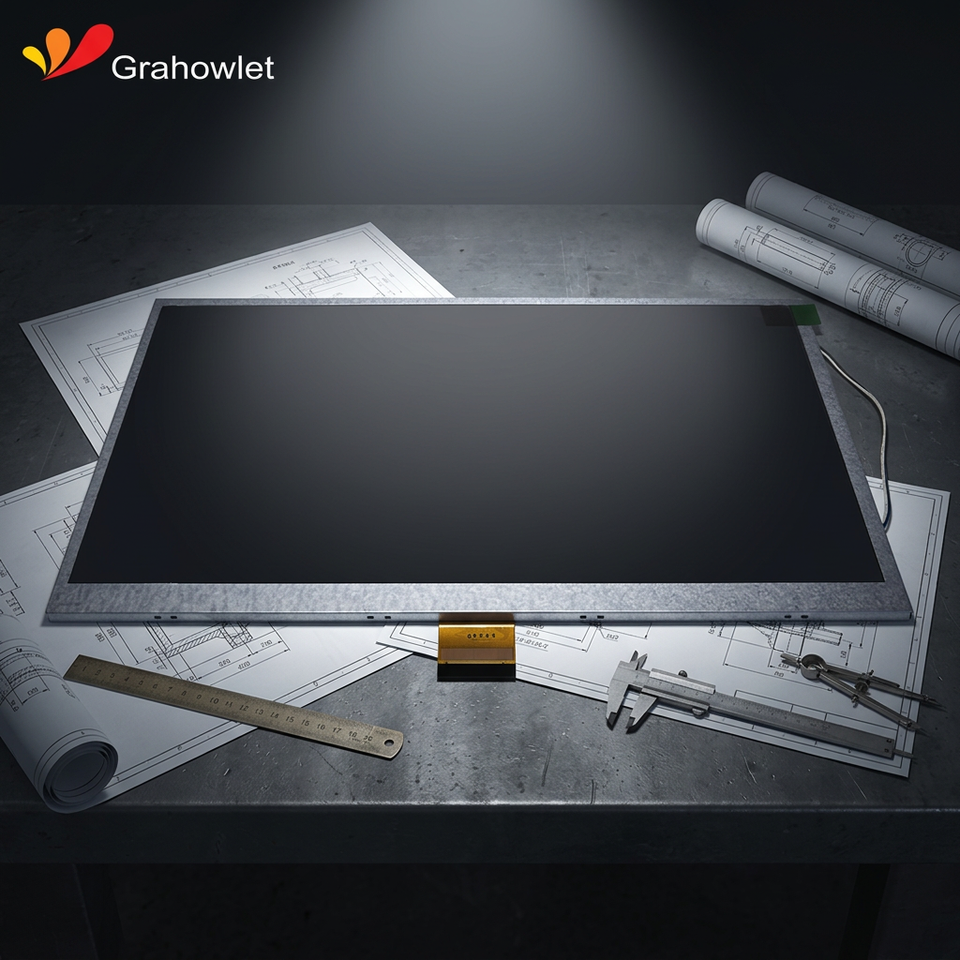 PCAP(projected Capacitive) Glass Panel 10.1 LVDS Touch Screen Overlay ...