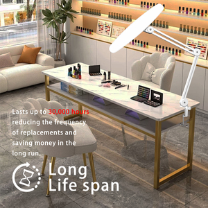 Lampe à Ongles LED <span class=keywords><strong>de</strong></span> Table 3500 Lumens, OEM avec Logo 2028, pour <span class=keywords><strong>Manucure</strong></span>, Fabrication <span class=keywords><strong>de</strong></span> Bijoux, Extensions <span class=keywords><strong>de</strong></span> Cils, Bureau, Salon, Maison - Product Image 4