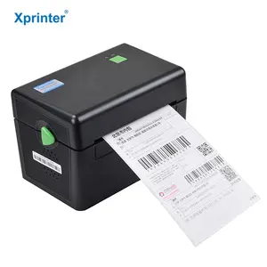 Xprinter XP-DT108B 4 inç doğrudan sıcaklık etiketi yazıcılar masaüstü nakliye ambalaj etiket irsaliyesi yazıcılar etiket