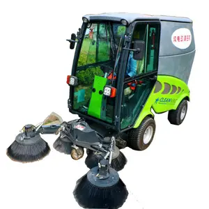 SUPERSEPTEMBER CLEANVAC Diesel Road Sweeper Industrial Gasoline Sweeper