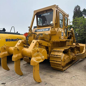 Bulldozer Caterpillar D7G D7H Usado de Japón, Tractor de Orugas, Máquina de Movimiento de Tierras de Segunda Mano con Ripper - Product Image 1