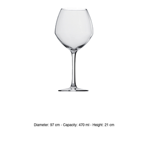 Verre à Cabernet Vin Jeune 47 cl Chef&Sommelier H 21 cm Ø 9.7 cm - Product Image 3
