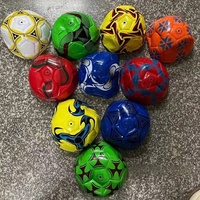 Ballon de football en PU imprimé taille 5, soudé à la machine, antidérapant, durable, pour entraînement intérieur/extérieur pour étudiants – Approvisionnement direct usine