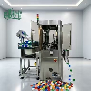 Hochgeschwindigkeits-Visuelle Inspektionsmaschine mit CCD-Visionssystem für Kosmetikflaschenverschlüsse - Product Image 4
