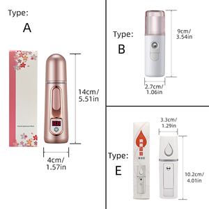 Chăm Sóc Độ Ẩm Có Thể Sạc Lại Nước Giữ Ẩm Dưỡng Ẩm Mát Lông Mi Mặt Sương Da <span class=keywords><strong>Mini</strong></span> Trên Khuôn Mặt Phun Di Động Phun Nano - Product Image 4