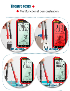 Multimètre numérique intelligent 620A à succès, 6000 points de lecture, True RMS, 600V avec écran LCD - Product Image 2