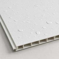 Panel de Techo para Baño de PVC Blanco Mate, Resistente al Moho, Comercial, WYRAX