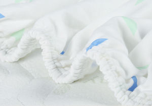 Draps de lit portables jetables en jersey de coton doux 200TC anti-boulochage et écologiques pour berceau (ajustés et plats) – Collection 2021 - Product Image 5