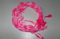 Tissu en maille de nylon hautement élastique, bicolore, pour la confection de fleurs artificielles DIY