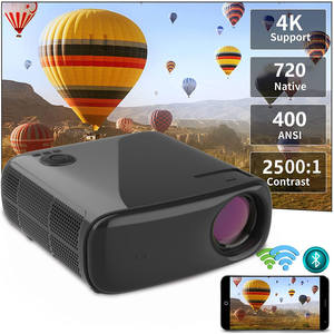 Projecteur <span class=keywords><strong>Bluetooth</strong></span> WiFi A70, projecteur de plafond 1080P compatible IOS/Android/Mac/TV Stick, projecteur vidéo pour cinéma maison - Product Image 3