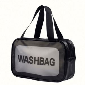 Hot Selling Portable Makeup <b>Storage</b> Bag PVC Waterproof Travel <b>Toiletry</b> Bag - Product Image 5