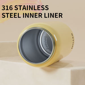 DILLER多功能口袋瓶SUS316不锈钢真空保温水瓶便携式防漏不倒翁 - Product Image 5