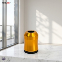 Anneau magnétique universel en alliage d'aluminium pour embouts hexagonaux 1/4, chargeur magnétique pour tournevis, avec logo personnalisé, fourni par une usine certifiée ISO9001