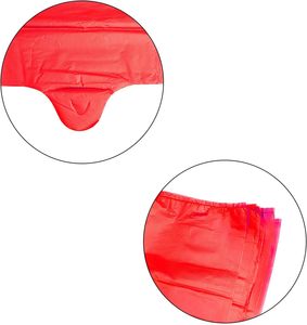 Sacs de courses en plastique LDPE HDPE, résistants, durables, étanches, impression personnalisée acceptée, poignée longue. - Product Image 6