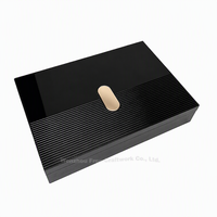Boîtes à dattes de luxe personnalisées pour le festival du Ramadan, boîte en bois pour cadeaux, emballage rouge pour chocolat, fruits secs, boîte en bois