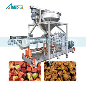 Ligne de production professionnelle de friandises pour chiens par extrusion à froid et fabricant de machines d'extrusion d'aliments pour animaux de compagnie de haute qualité - Product Image 1